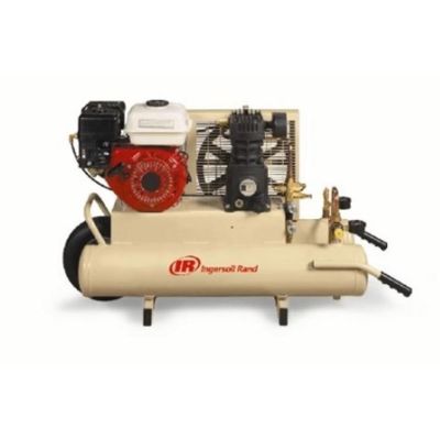 IRT49813009 image(0) - Small Portable Gas Driven Air Compressor (Wheelbarrow) 5.5 HP
