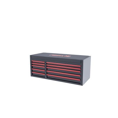 KTI75134 image(0) - K Tool International Tool Box 55 in. Premium 10 Drawer Double Bay 500 lb. (Matte Black)