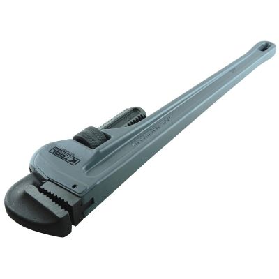 KTI49124 image(0) - K Tool International Aluminum Pipe Wrench 24”