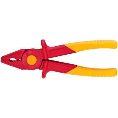 KNP986201 image(0) - KNIPEX LONG NOSE PLASTIC PLIERS-1,000V INSLTD