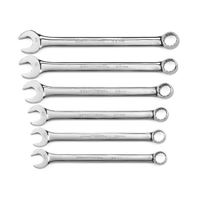 KDT81922 image(0) - GearWrench 6 PC COMBI WRENCH SET METRIC 25-32MM