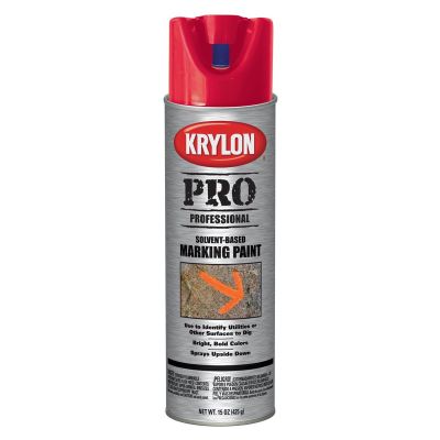 DUP7302 image(0) - Krylon Mark Paint APWA Red 15 oz.