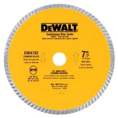 DWTDW4702 image(0) - DeWalt 7" Dry Cut Diamond Bld