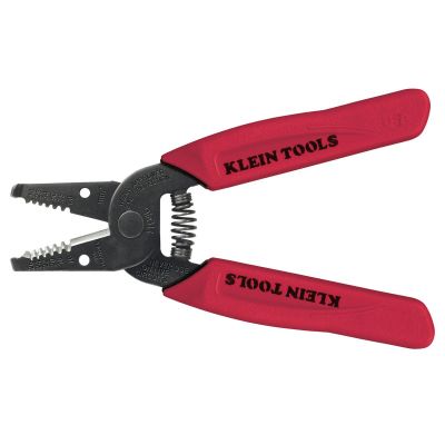 KLE11046 image(0) - Klein Tools Wire Stripper-Cutter Flat Design for 16-26 AWG Str&ed Wire