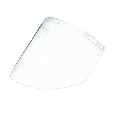 SRWS37701 image(0) - Sellstrom Sellstrom - Replacement Windows for Face Shields - UNIVERSAL - Clear Molded Spherical PC window - 9" x 15" x .060-" V-shape