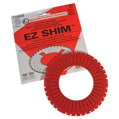 SPP75800 image(0) - Specialty Products Company DUAL ANGLE SHIM (RED)
