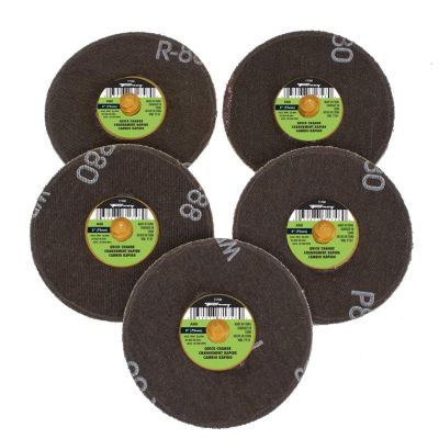 FOR71604 image(0) - Quick Change Sanding Disc, 80 Grit, 3 in (5-pack of Forney 71748)