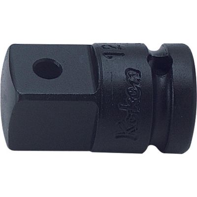 KKN12233A-B image(0) - Ko-ken USA 12233A-B 1/4 Sq. Dr. Adaptor  3/8 Square Length 22mm Ball type