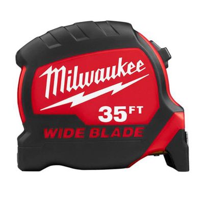 MLW48-22-0235 image(1) - Milwaukee Tool 35' Wide Blade Tape Measure