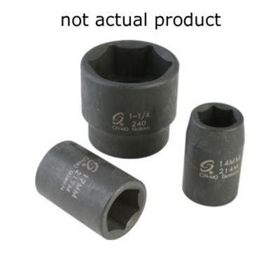 SUN242Z image(0) - Sunex 1-5/16 in. 12-Point Impact Socket