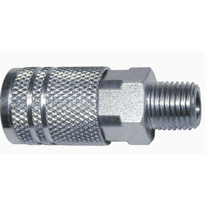 AMFC21-10 image(0) - Amflo 1/4" Coupler with 1/4"Male threads I/M Industrial - Pack of 10