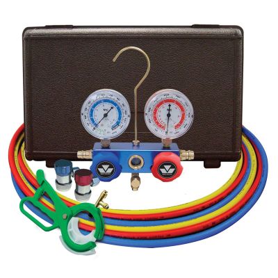 MSC98661-PRO image(0) - Mastercool dual 134a/R-12 aluminum gauge set/free 85530