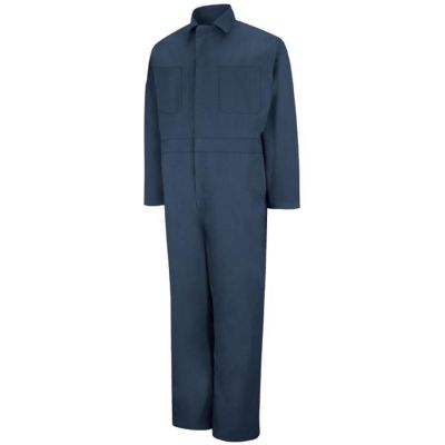 VFICT10NV-RG-58 image(0) - Workwear Outfitters Twill Action Back Coverall Navy 58