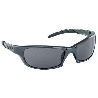 SAS542-0301 image(0) - SAS Safety GTR High-Impact Charcoal Frame Poly Shade Gray Lens Safe Glasses, Eye Protection, in Polybag