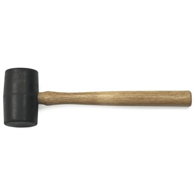 KDT82259 image(0) - GearWrench 16 oz Rubber Mallet - Wood Hickory Handle