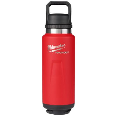 MLW48-22-8397R image(0) - Milwaukee Tool PACKOUT 36oz Insulated Bottle with Chug Lid