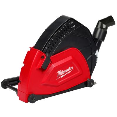 MLW49-40-6120 image(0) - Milwaukee Tool 7" / 9" Large Angle Grinder Cutting Shroud