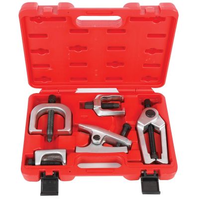 KTI71561 image(0) - K Tool International Pitman Arm Puller & Ball Joint Separator Tie Rod Front End Service Tool Kit