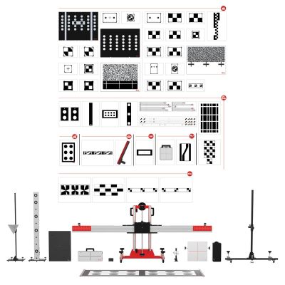 AULAS20 image(0) - Autel ADAS All Systems 2.0 : Standard Frame All Systems Calibration Pk: Calibration Components, ADAS Software