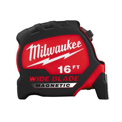 MLW48-22-0216M image(1) - Milwaukee Tool 16' Wide Blade Magnetic Tape Measure