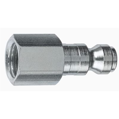 AMFCP10-23-10 image(0) - 1/2" Coupler Plug with 3/8 Female threads Automotive T Style- Pack of 10