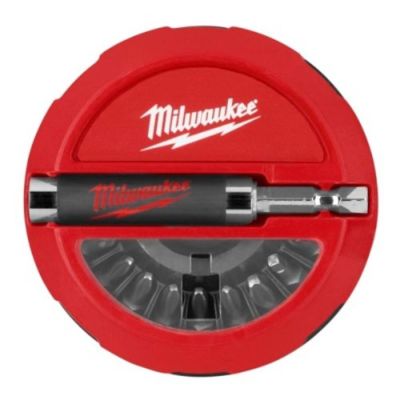 MLW48-32-1700 image(0) - Milwaukee Tool 20-PC 1/4" SHANK SCREWDRIVER INSERT BIT SET