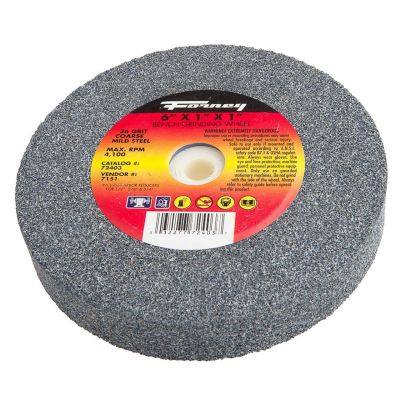 FOR72403 image(0) - Forney Industries Bench Grinding Wheel, 6 in x 1 in x 1 in