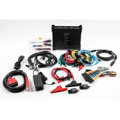 AULMFVCMIKIT image(0) - MaxiFLASH VCMI Kit with VCMI, power supply, cables, leads, probes, pickup, clips, attenuator