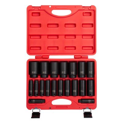 SUN2641 image(0) - Sunex 19-Piece 1/2 in. Drive Deep Fractiona