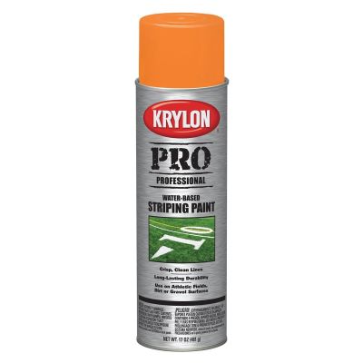DUP5916 image(0) - Krylon Striping Paint Athletic Field Orange 18 oz. A