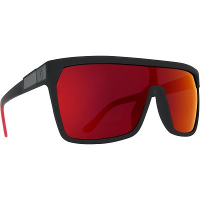 SPO670323803673 image(0) - Flynn Sunglasses, Soft Matte Black Red F