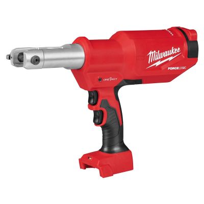 MLW2977-20 image(0) - Milwaukee Tool M18 FORCE LOGIC 6T Pistol Utility Crimper (Tool Only)