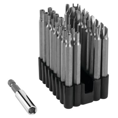 TIT16333 image(0) - Titan 33 pc. 3 in. Security Bit Set