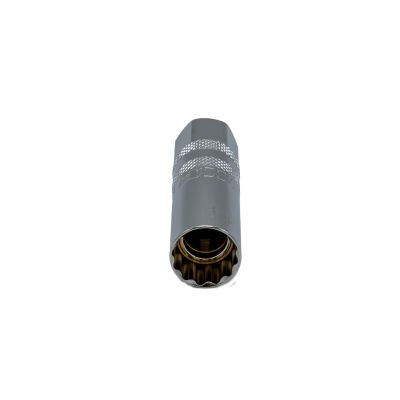 VIMMSPMTWU14M image(0) - VIM TOOLS 14MM 12PT MAGNETIC THIN WALL SPRING-LOADED UJ SPARK PLUG SOCKET - 3/8'' DR.