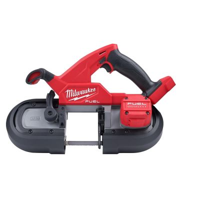 MLW2829S-20 image(0) - Milwaukee Tool M18 FUEL Compact Dual-Trigger Band Saw (Tool-Only)