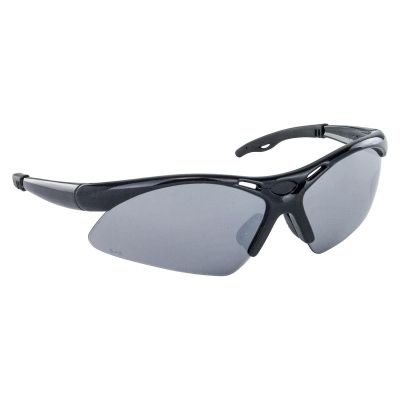 SAS540-0203 image(0) - SAS Safety Diamondback Safe Glasses w/ Black Frame and Smoke Mirror Lens