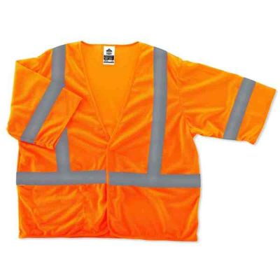 ERG22015 image(0) - Ergodyne 8310HL L/XL Orange Type R Class 3 Vest