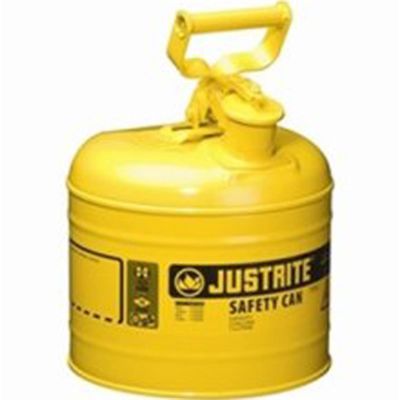 JUS7125200 image(0) - Justrite Mfg. Co. 2.5G/9.5L Safety Can Yellow