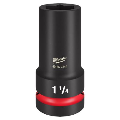 MLW49-66-7844 image(0) - SHOCKWAVE Impact Duty 1" Drive 1-1/4" Thin Wall Extra Deep 6 Point Socket