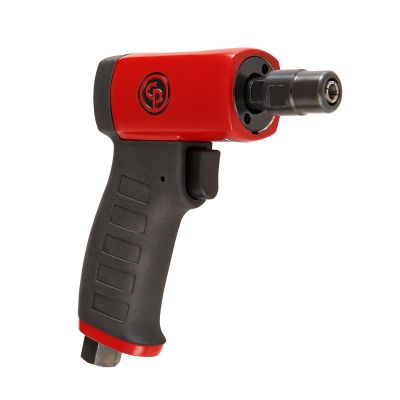 CPT9107 image(0) - Chicago Pneumatic Chicago Pneumatic CP9107 - Pistol Grip Air Die Grinder, 0.2 HP / 150 W - 17000 RPM, Includes 1/4" & 6mm collets