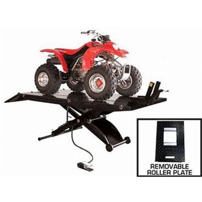 ATEHT-ACL-XLT-FPD image(0) - Atlas Equipment ACL XLT Air Operated Motorcycle/ATV 1,000 lb. Capacity Lift