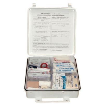 FAO6088 image(0) - First Aid Only 50 Person OSHA First Aid Kit Plastic Case