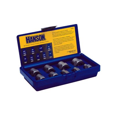 HAN54009 image(0) - Hanson BOLT EXTRACTOR SET 9PC 1/4"-3/4" W3/8" DRIVE