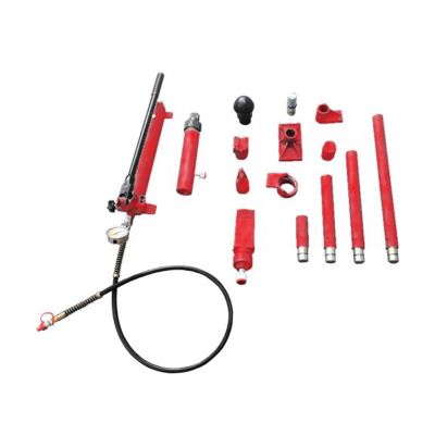 INT817SD image(0) - AFF - Collision & Body Repair Kit - 10 Ton Capacity - 17 pc Kit - With 2 Speed Quick Pump - Includes Pressure Guage - SUPER DUTY