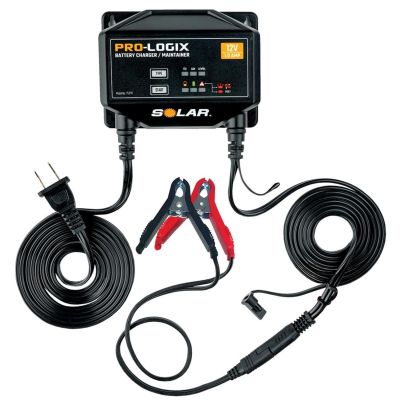 SOLPL2112 image(0) - Clore Automotive 1.0 Amp 12V Intelligent Battery Charger / Maintainer