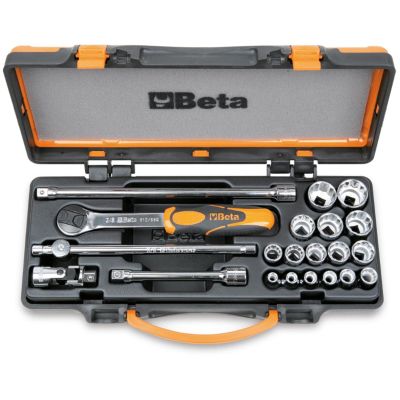 BTA009100933 image(0) - Beta Tools USA 910B/C16Q-16 Sockets and 5 Accessories