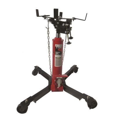 INT3052 image(0) - AFF - Transmission Jack - Hydraulic - Telescopic - Two Stage - 1,100 Lbs. Capacity - 37" Min H to 78" High H - Manual Foot Pedal - Double Pump Quick Lift