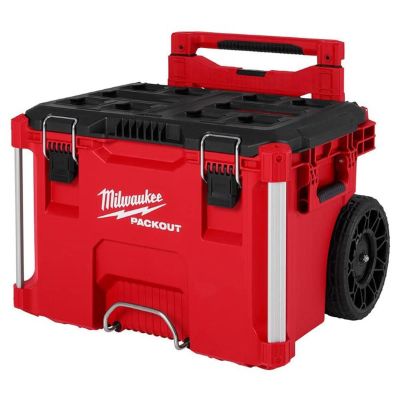 MLW48-22-8427 image(0) - Milwaukee Tool PACKOUT 22 inch Rolling Modular Tool Box LP Handle