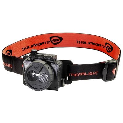 STL61608 image(0) - Streamlight Double Clutch Spot and Flood Alkaline Headlamp, Black