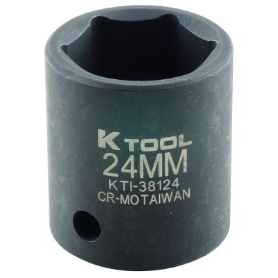 KTI38124 image(0) - K Tool International SOC IMP MET 1/2DR 24MM
